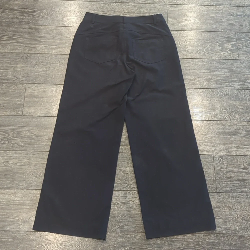 Lululemon City Sleek 5 Pocket Wide-Leg High-Rise Pant Black - Picture 8 of 10